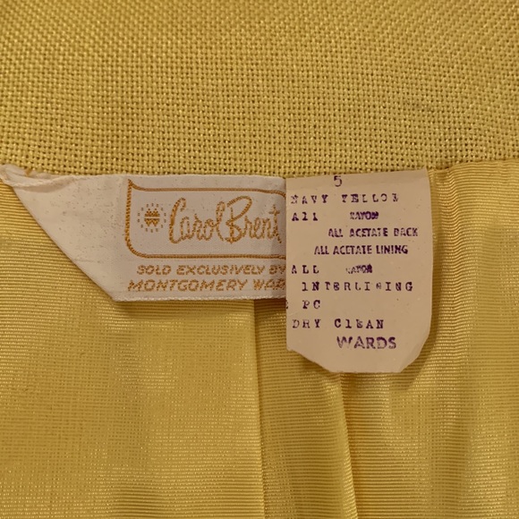 💛 VINTAGE Matching Peacoat and Dress 💙 - Picture 6 of 7